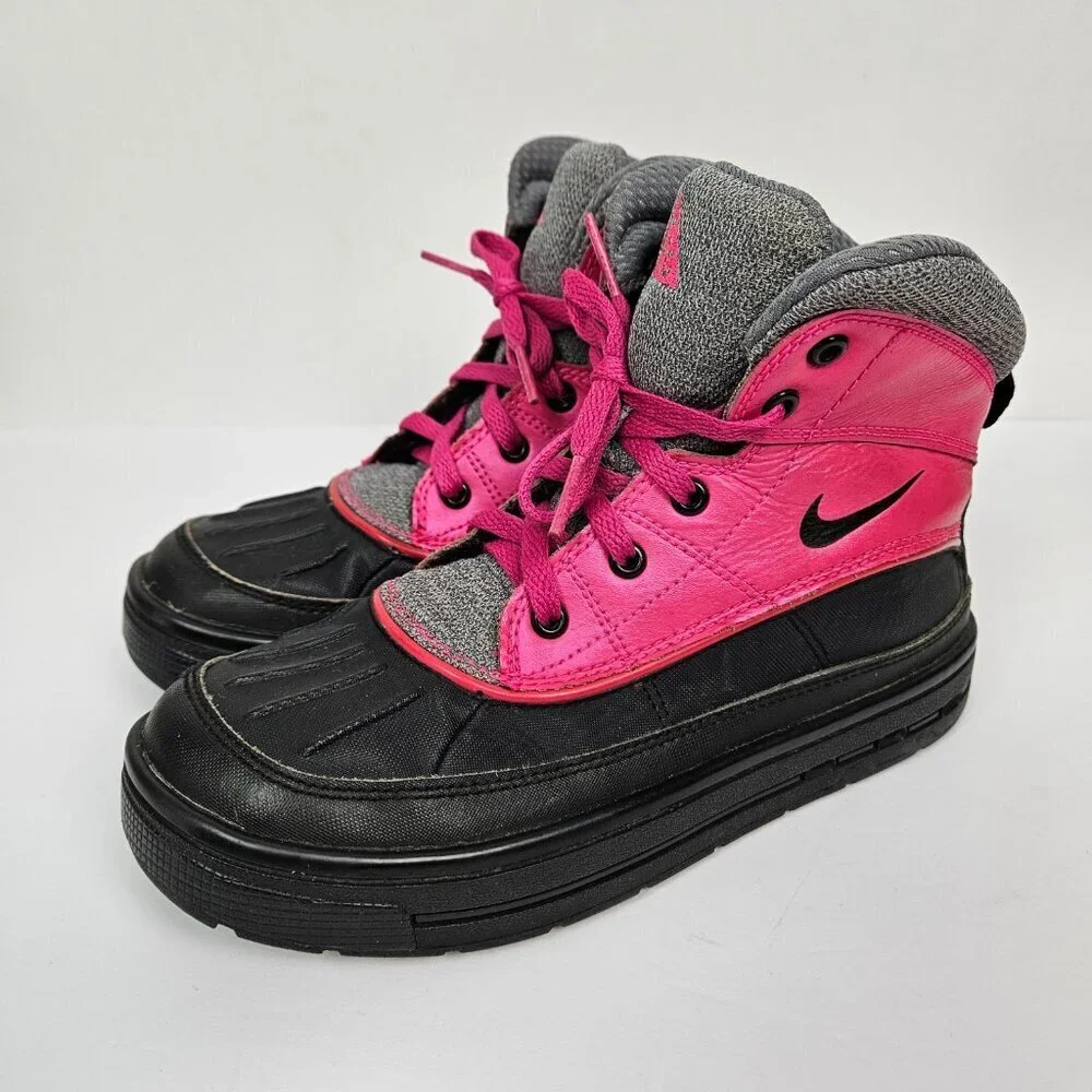 Nike ACG Woodside 2 Pink/Gray/Black Snow Boot 2Y 524877-600